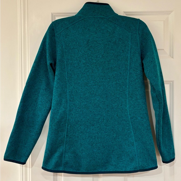 Women’s L.L. Bean Sweater Fleece Full Zip Jacket, Size Small - Picture 2 of 5